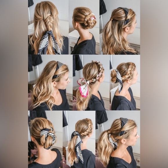 “H” Twilly scarves….3 for $20 - Picture 2 of 7